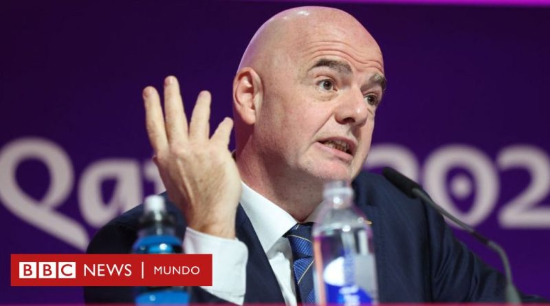 El presidente de la FIFA defiende el mundial y acusa a Occidente de hipocresía - BBC News Mundo