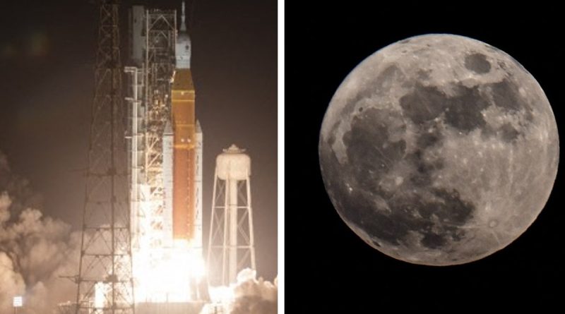 NASA lanza misión Artemis-I a Luna con éxito; así se vio en vivo.VIDEO