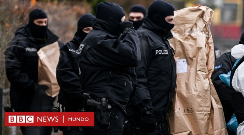 Arrestan en Alemania a 25 personas acusadas de planear un golpe de Estado con la participación de un noble, exmilitares y políticos - BBC News Mundo