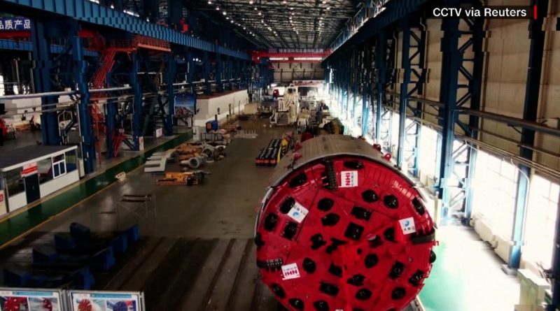 China celebra logro de ingeniería con cojinete principal para tuneladora récord