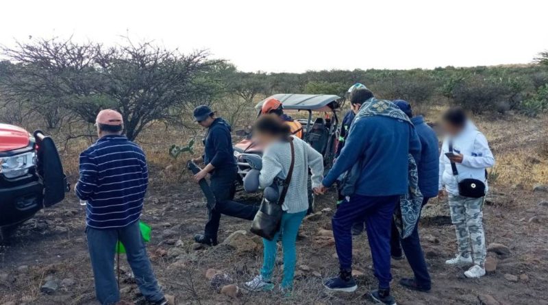 Rescatan a 4 personas que se habían extraviado en el Parque Nacional El Cimatario