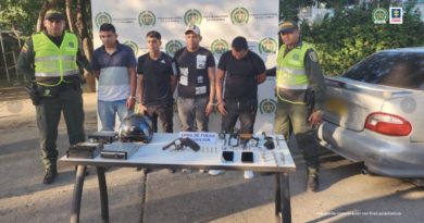 Cinco personas fueron judicializadas por delitos que afectan la seguridad en Cartagena; Colombia - RR Noticias