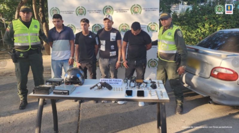 Cinco personas fueron judicializadas por delitos que afectan la seguridad en Cartagena; Colombia - RR Noticias