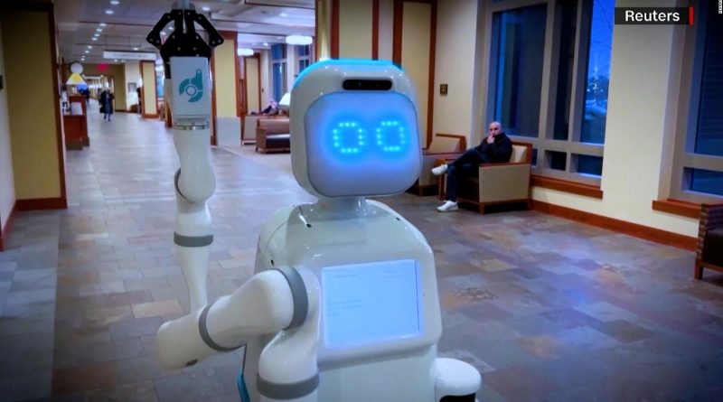 Hospitales en EE.UU. usan robots para enfrentar la escasez de personal