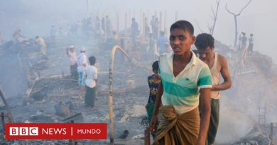 El incendio en el campamento de refugiados más grande del mundo deja a unas 12.000 personas sin refugio - BBC News Mundo