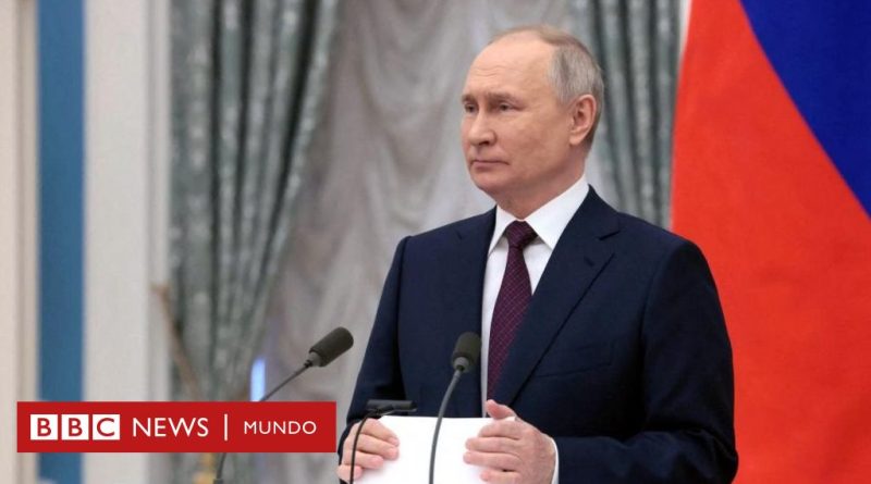 La Corte Penal Internacional emite una orden de arresto contra Vladimir Putin - BBC News Mundo