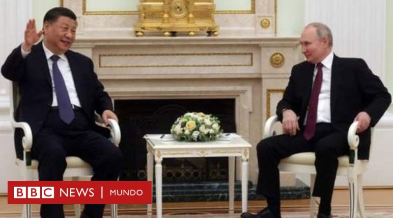 Qué buscan Vladimir Putin y Xi Jinping con su encuentro en Moscú - BBC News Mundo