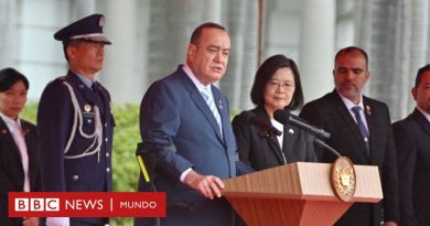 La advertencia de China a Guatemala por la visita del presidente Giammattei a Taiwán - BBC News Mundo