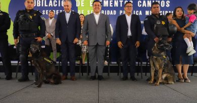 Reconoce Municipio de Querétaro a elementos caninos de Seguridad Pública Municipal - RR Noticias