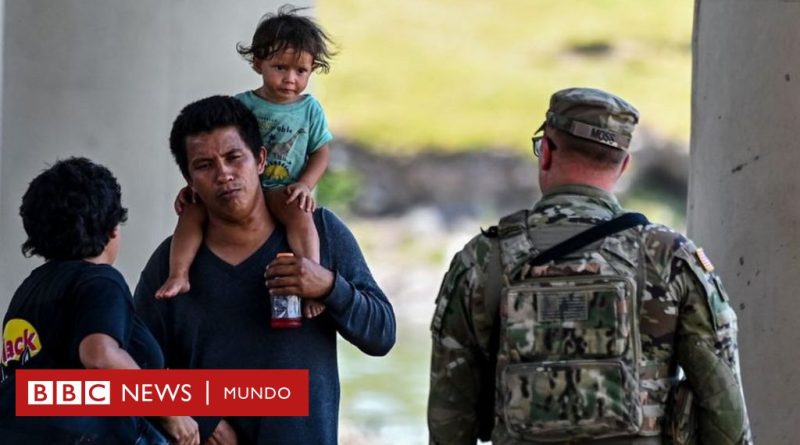 Estados Unidos desplegará 1.500 soldados en su frontera sur ante la esperada llegada de una nueva ola de migrantes - BBC News Mundo