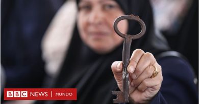 Por qué los palestinos portan llaves para conmemorar la 