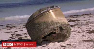 El misterioso objeto encontrado en una playa de Australia que desconcierta a las autoridades - BBC News Mundo