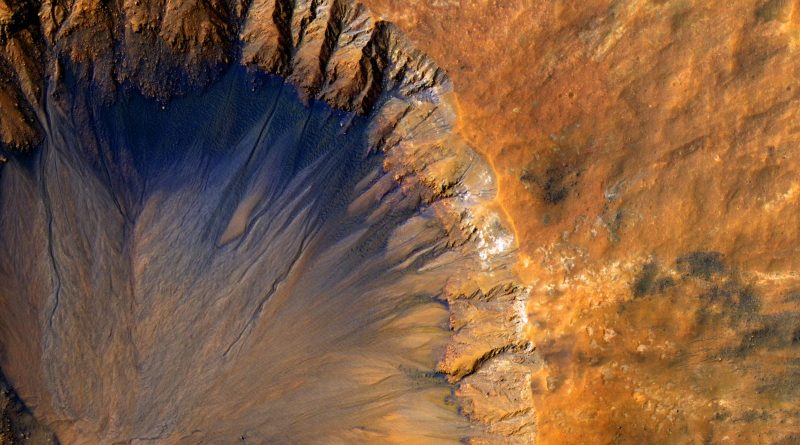 La impactante imagen de un cráter en Marte que fue elegida la foto de la semana | Video