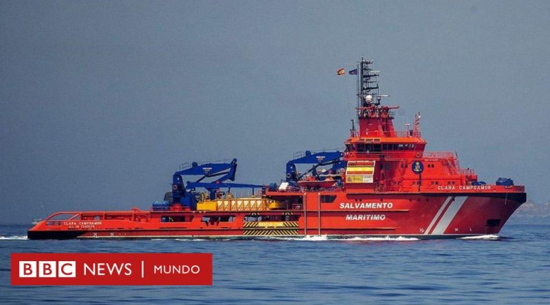 Migración: la guardia costera de España rescata a 86 sobrevivientes de uno de los 3 barcos desaparecidos cerca de las Islas Canarias - BBC News Mundo