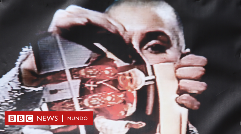 Muere Sinead O'Connor: por qué la cantante rompió la foto del papa Juan Pablo II en directo por televisión (y las duras críticas que recibió) - BBC News Mundo