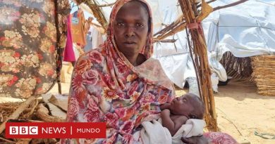 “Di a luz y seguí caminando”: la que madre que escapó de Sudán tratando de salvar a sus hijos que aún no habían sido asesinados - BBC News Mundo