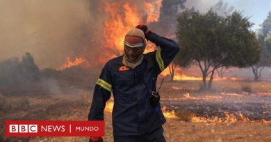 Incendios en Europa:  las llamas sin control ya dejan más de 40 muertos en el Mediterráneo - BBC News Mundo