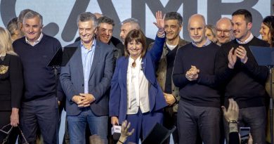 Patricia Bullrich se muestra como ganadora de las primarias en Argentina