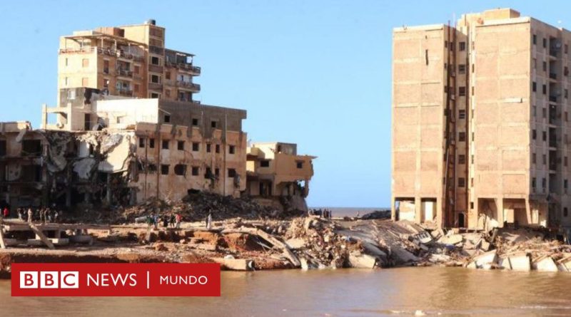 Inundaciones en Libia: 