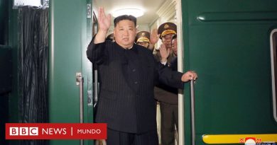 Rusia y Corea del Norte: cómo es el lujoso (y lento) tren blindado en el que Kim Jong-un viajó para visitar a Putin - BBC News Mundo