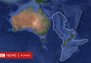 Zelandia: el mapa que muestra cuán grande era el continente sumergido en el Pacífico que tardaron 375 años en encontrar - BBC News Mundo