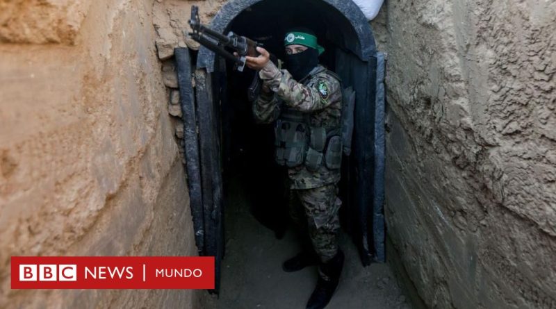 Guerra Israel - Hamás: cómo es el “Metro de Gaza”, la extensa red de túneles secretos construidos del grupo militante y por qué es tan importante en su estrategia militar - BBC News Mundo