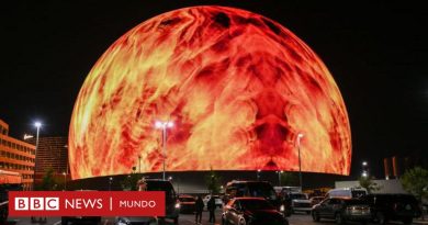 Sphere de Las Vegas: 4 datos que muestran la magnitud de la gigante esfera inaugurada con un concierto de U2 - BBC News Mundo