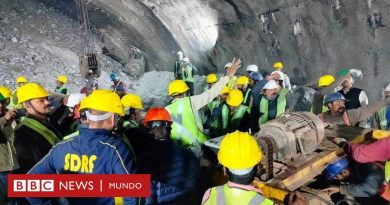 India: la carrera contrarreloj para rescatar a 40 trabajadores atrapados desde hace casi una semana en un túnel  - BBC News Mundo