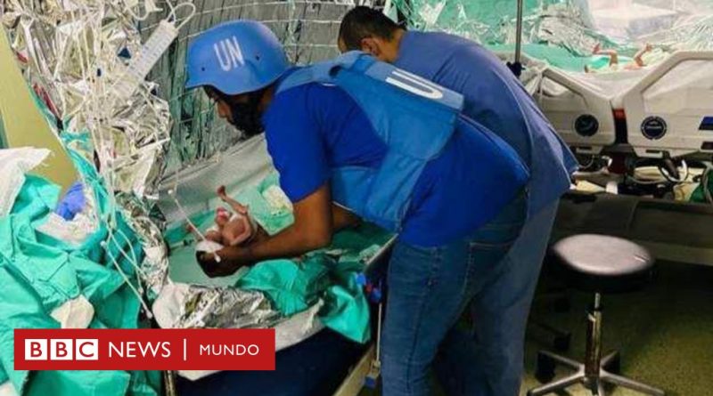 La Media Luna Roja evacúa a los 31 bebés prematuros del hospital de Al-Shifa - BBC News Mundo