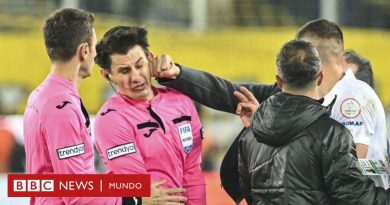El brutal ataque contra un árbitro por el que detuvieron al presidente de un club de fútbol de Turquía - BBC News Mundo