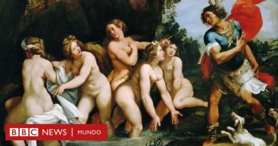 La polémica en Francia por un cuadro del siglo XVII con desnudos que ofendió a estudiantes de secundaria - BBC News Mundo