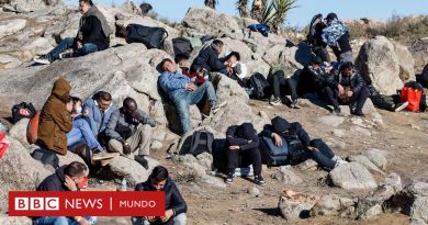 Migrantes en Estados Unidos: el inhóspito desierto en California en el que las autoridades abandonan a los que consiguen cruzar la frontera - BBC News Mundo