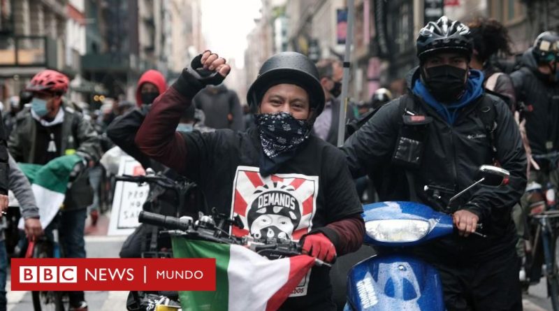 Los Deliveristas: cómo los repartidores latinos en Nueva York se convirtieron en un poderoso colectivo (y los logros que han conquistado) - BBC News Mundo