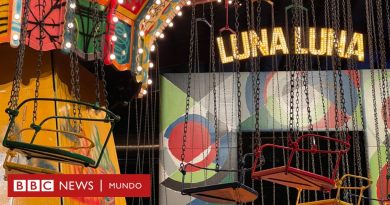 Luna Luna, el parque de diversiones diseñado por artistas como Dalí y Basquiat que reabrió sus puertas en Los Ángeles 35 años después - BBC News Mundo