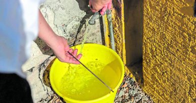 Alistan ley que prevé emergencia por agua: garantiza 50 litros diarios per cápita