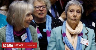 Cambio climático: el grupo de mujeres mayores que logró una inédita victoria contra el gobierno de Suiza  - BBC News Mundo