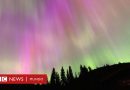 La poderosa tormenta solar que provocó un raro espectáculo de la aurora boreal - BBC News Mundo