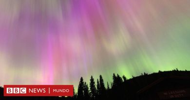 La poderosa tormenta solar que provocó un raro espectáculo de la aurora boreal - BBC News Mundo